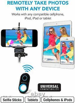 Bluetooth Télécommande Caméra Shutter Selfie Bouton Android Apple Android
