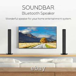 Bluetooth Wireless Surround Sound Bar System Speaker Home Subwoofer Tv Theater