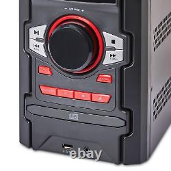 Boombox 100w Home Audio Système Étagère Stereo Bluetooth CD Usb Boombox Avec Télécommande