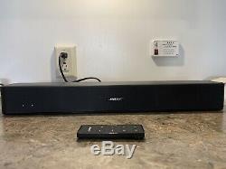 Bose 418775 Tv Solo Président / Soundbar, Noir Withremote, Bluetooth / Hdmi