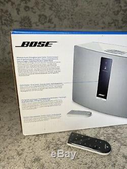 Bose Nouveau Soundtouch 30 Système De Musique Sans Fil Blanc + Bose Extra Télécommande