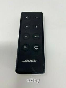 Bose Solo 5 Tv Noir Système Audio Avec Télécommande Sans Fil Bluetooth 418775 Haut-parleur