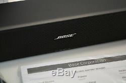 Bose Solo Tv 5 Soundbar Sound System Avec Universal Remote Control, Noir Nouveau