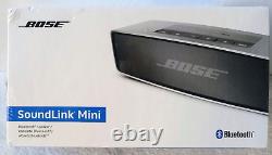 Bose Soundlink Mini 359037-1300 Haut-parleur Mobile Bluetooth Sans Fil Noir Scellé