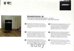 Bose Soundtouch 10 Haut-parleur Bluetooth Sans Fil Fonctionne Avec Alexa No Remote #342