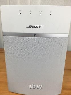 Bose Soundtouch 10 Système De Musique Sans Fil Avec Bluetooth Blanc À Distance Et Wifi