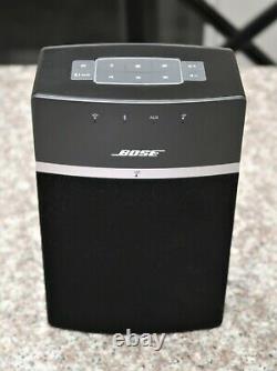 Bose Soundtouch 10 Système De Musique Sans Fil Modèle 416776 Noir Avec Bluetooth À Distance
