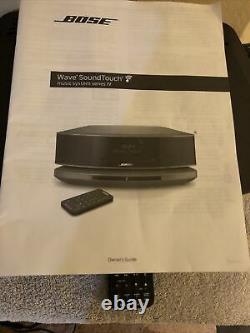 Bose Wave Soundtouch Music System IV Bluetooth/ Wireless Withremote & Base Mint