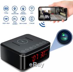 Caméra À Distance Espion Wifi Caméra Cachée / Sans Fil De Charge / Bluetooth Haut-parleur / Alarme Clo