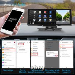 Car Mirror Video Recording Carplay & Android Connexion Sans Fil Automatique Gps Naviga