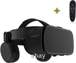 Casque 3d Virtual Reality Vr Avec Bluetooth À Distance Sans Fil, Noir