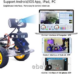 Ds Sans Fil Wifi/bluetooth Smart Robot Kit Voiture Pour Raspberry Pi 4b2gb, Distance Hd