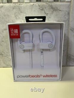 Écouteurs sans fil avec crochet auriculaire Beats Powerbeats3 Series Blanc ML8W2LL/A