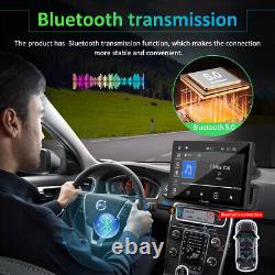 Écran de lecture à distance Carpuride Bluetooth sans fil Apple Carplay Android Auto Car Play