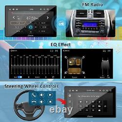 Écran tactile Carpuride 9 pouces Radio de voiture 1Din sans fil Apple Carplay Android Auto