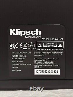 Enceinte Bluetooth portable Klipsch Groove XXL avec télécommande