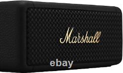 Enceinte Bluetooth portable rechargeable étanche Marshall Emberton noir/laiton