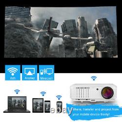 Fhd 1080p Projecteur Android Wifi Wireless Home Theater Blue-tooth Netflix Usb Us