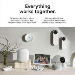 Google Nest Doorbell (Câblé, 2e Génération) Ivy GA03697-US