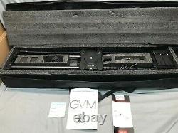 Gvm 2d 2 Axes Sans Fil Fibre De Carbone Motorisé Slider Avec Télécommande Bluetooth