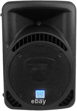 HPA12BT V2 12 Haut-parleur DJ PA alimenté 800W Bluetooth/Sans fil/Télécommande/Eq, Noir