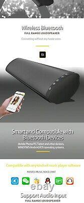 Haut-parleur Audio Tv Sans Fil 20w Télécommande En Plastique Bluetooth Home Theater