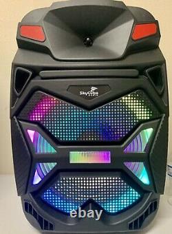 Haut-parleur Bluetooth 15 Skycube 12500 Watts P. M. P. O Rechargeable(remote MIC Stand)