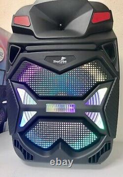 Haut-parleur Bluetooth 15 Skycube 12500 Watts P. M. P. O Rechargeable(remote MIC Stand)