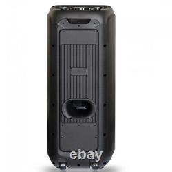 Haut-parleur Bluetooth Axess 4000w Noir Avec MIC Sans Fil + Télécommande Pfbt7001