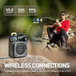 Haut-parleur Bluetooth portable Wild Mini robuste pour l'extérieur, étanche sans fil