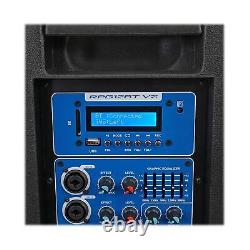 Haut-parleur Rockville RPG12BT V2 12 alimenté 800W DJ PA Bluetooth/Sans fil/Télécommande