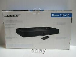 Haut-parleur Sans Fil Bluetooth Bose Solo 10 Series II Tv Sound System Avec Test À Distance