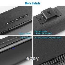 Haut-parleurs Sans Fil Soundbar Bluetooth Stereo Sound Bar Super Bass Surround Remote