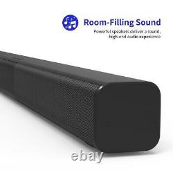 Haut-parleurs Sans Fil Soundbar Bluetooth Stereo Sound Bar Super Bass Surround Remote