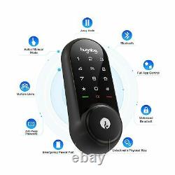 Hugolog Smart Lock Touchscreen Deadbolt Télécommande Sans Fil Et Bluetooth