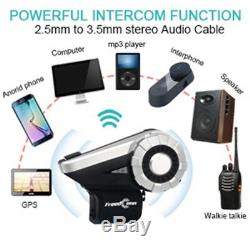 Intercom Moto 1500m Bt Bt Sans Fil Bluetooth 8 Voies Interphone T-rex + Télécommande