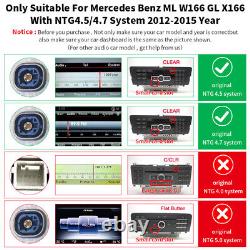Interface sans fil CarPlay Android Auto pour Mercedes Benz ML GL W166 2012-2015