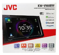 JVC KW-V960BW Récepteur CD 2-Din 6.8 Bluetooth Sans Fil CarPlay Android Auto