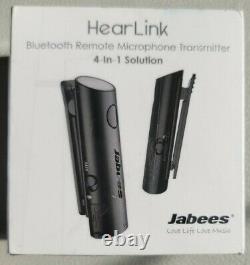 Jabees Hearlink Bluetooth Microphone Emetteur 4 En 1 Piece Missante