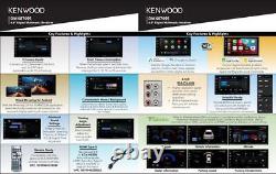 Kenwood Dmx8709s 6.8 Radio Avec Bluetooth Et Sans Fil Apple Carplay + Android Auto