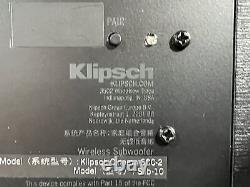 Klipsch Cinema 600 Barre de son 3.1 avec caisson de basses sans fil de 10 pouces, noir, CINEMA600, Nouveau.