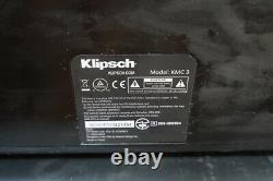 Klipsch Kmc 3 Wireless Center Kmc3 Bluetooth Aptx Haut-parleur Portable Avec Télécommande