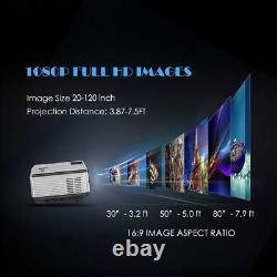 Led Smart Hd Projecteur 1080p Blue-tooth Android 6.0 Wifi Film Proyector Hdmi Us