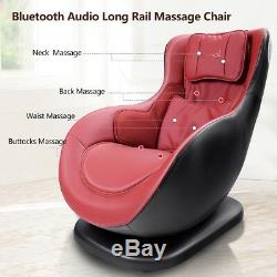 Loisirs Courbe Chauffée Chaise De Massage Sans Fil Bluetooth Haut-parleur Télécommande Us