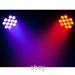 Lumière d'effet par lavage sans fil Bluetooth LED RGB Chauvet DJ SlimPAR T12 BT