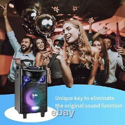 Machine à chanter portable Moukey Karaoke Bluetooth Speaker reconditionnée