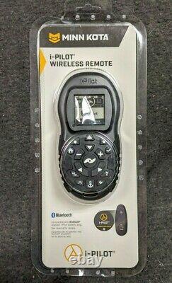 Minn Kota I-pilot Bluetooth Wireless Remote 1866550 Noir Marque Nouveau