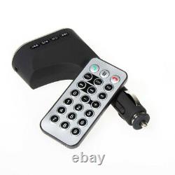 Module D'émetteur Fm Sans Fil Bluetooth Kit De Voiture Mp3 Lecteur Sd Télécommande LCD Usb