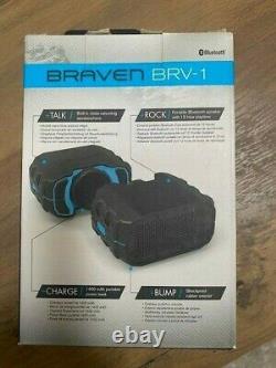 Nib Braven Brv-1 Haut-parleur Bluetooth Portable Sans Fil Noir/cyan