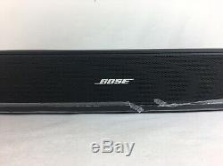 Nos Bose Solo 15 Tv Système Audio Haut-parleur Noir Avec Câble D'alimentation À Distance & # 570